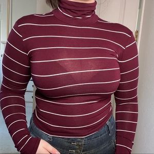 Forever 21 Cropped Turtle Neck